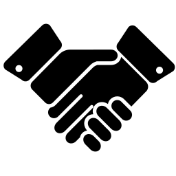 a symbol of a handshake
