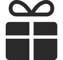 a symbol of a gift package